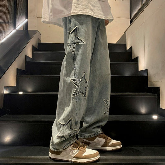 Baggy Stern Jeans